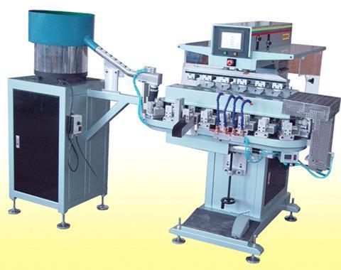 全自動尺碼夾移印機自動上下料衣架粒移印機