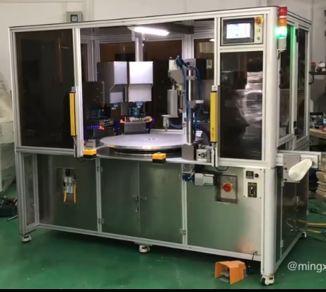 四色圓盤移印機(jī)帶自動上下料